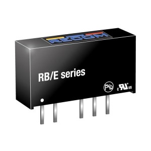 RB-2405S/EP, Преобразователи постоянного тока в постоянный с изоляцией 1W 24VIN 05VOUT CONV DC/DC