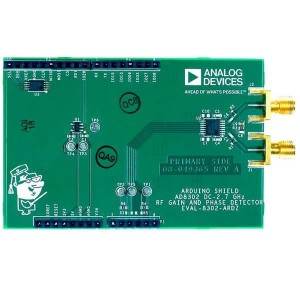 EVAL-AD8302-ARDZ, Радиочастотные средства разработки Arduino Shield for AD8302 DC to 2.7 GHz