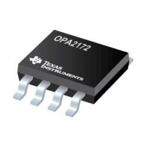 OPA2172IDRGR, Операционные усилители  36-V, Single-Supply, 10-MHz, Rail-to-Rail Output, Operational Amplifier 8-SON -40 to 125