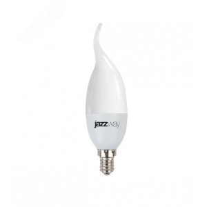 Лампа светодиодная PLED-SP 9Вт CA37 свеча на ветру 5000К холод. бел. E14 820лм 175-265В 2859549A