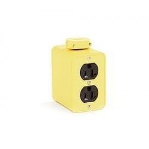 1301370166, AC Power Plugs & Receptacles 5-20R PORTABLE DEEP OUTLET BOX MODELEDAF