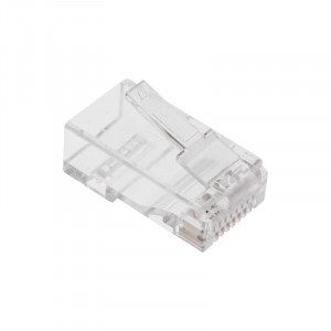 Разъем RJ-45(8P8C) под витую пару, UTP, CAT 6, с вставкой 05-1031