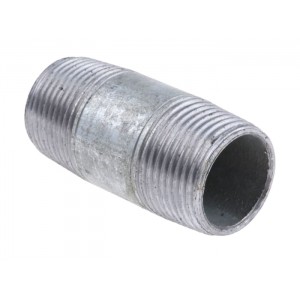 BARREL NIPPLE GALVANISED 3/4"