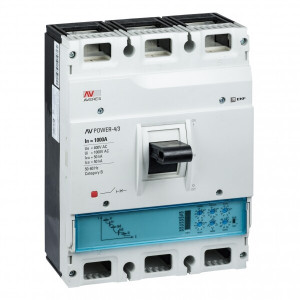 Автоматический выключатель AV POWER-4/3 1000А 50kA ETU2.0 mccb-43-1000-2.0-av