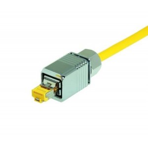 09451951560, Модульные соединители / соединители Ethernet RJI IP67 PLUG PP MET 10G