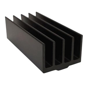 ATS-TI1OP-518-C1-R0, Радиаторы Heatsink for TI Module TAS5611/TAS5613, Black-Anodized, 78x36x28.1mm