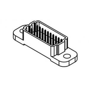 VSM-04-10-080-50-06, Прямоугольные соединители стандарта Mil VSM Vrt PCB Conn M 4-10R 10-50 Colm