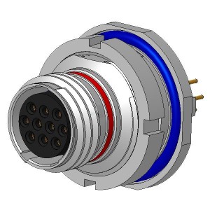 2M801-038-07MT9-19SA, Круговой мил / технические характеристики соединителя High Speed 2M801 Rec e, Durmalon, PC Tail