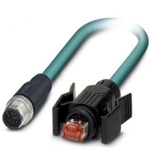 1412354, Кабели Ethernet / Сетевые кабели VS-M12MS-IP67/B- 94B-LI/5,0