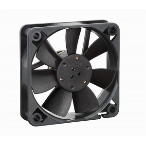 612FH, Вентиляторы постоянного тока DC Tubeaxial Fan, 60x60x15mm, 12VDC, 19.4CFM, 31dBA, 1.4W, 4500RPM