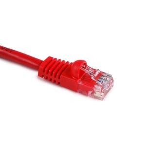 PCRED14, Кабели Ethernet / Сетевые кабели Category 5e Patch Cord, 14.0 ft, Red, 1/pkg