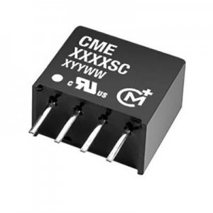 CME0505SPC, Преобразователи постоянного тока в постоянный с изоляцией 0.75W 5V-5V SIP SNGL DC/DC TH