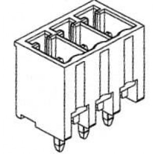 284517-4, Съемные клеммные колодки HDR 4POS STR 3.81MM