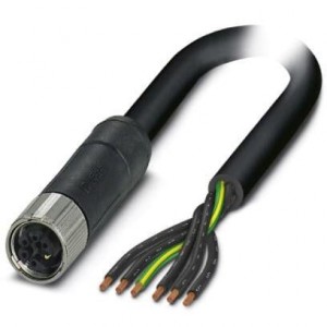1414905, Кабели для датчиков / Кабели для приводов 6POS Power Cable Black-Gray 1.5m