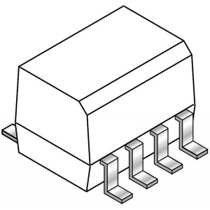 FOD8012AR2, Быстродействующие оптопары Bi-Direct High Speed Logic Gate Optocoupl