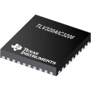 TLV320AIC3206IYZFT, Интерфейс - кодеки Very-Low-Power Stereo Codec With DirectPath HP Amplifier 42-DSBGA -40 to 85