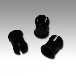 C-174L, Оборудование для монтажа светодиодов LED Holder Clip 5mm Nylon Black