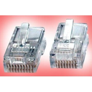 300568S, Модульные соединители / соединители Ethernet 8P8C CAT.5 LINER PLG RJ45 SHLD