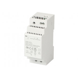 Источник питания 24 V DC/1,5 A, 902420, Источник питания, однофазный, 24 V DC/1,5 A, 36 W; диапазон входных напряжений: 90 - 264 V AC / 127 - 370 V DC; габариты (мм): 58х90х18, универсальный входной диапазон переменного тока, II категория перенапряжения, регулировка выходного напряжения постоян