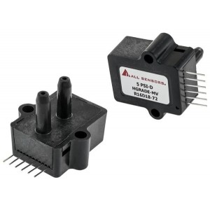 5 PSI-D-HGRADE-MV, Датчики давления для монтажа на плате 0-5 psid 60mV 0.5% 16VDC supply