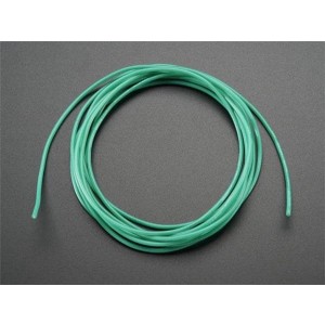 1880, Принадлежности Adafruit  Silicone Cover Stranded-Core Wire - 2m 26AWG Green