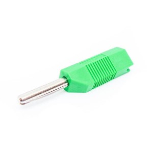 553-0400, Соединители RCA  4mm PLUG GREEN