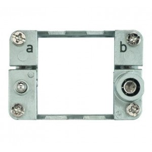 09140060313, Сверхмощные разъемы питания FRAME FOR 2 MODULES FOR 6P HOUSING a-b