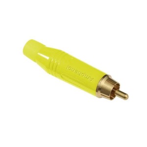 ACPR-YEL, Соединители RCA  Plug Flex grommet Yellow