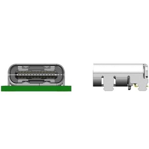 DX07S024JJ7R1200, USB-коннекторы USB Type C Rcptcl