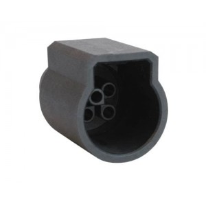 UTL7103G1P, Стандартный цилиндрический соединитель Jam Nut Receptacle Insert for Pin Cont