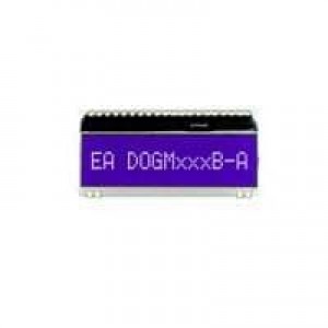 EA DOGM163B-A, LED Backlighting STN(-) Transmissive Blue Background