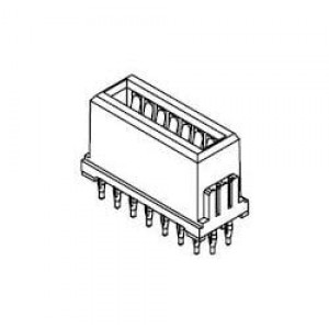 75542-5000, Межплатные и промежуточные соединители PDSr Asy Recep 150 p 150 Amp Module Tin