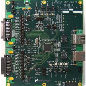 DP83849IVS-EVK/NOPB, Средства разработки сетей Ethernet  PHYTER DUAL EVAL BOARD"I" TEMP