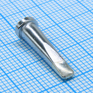 LT M soldering tip 3.2mm, Жало для паяльника WP80/WSP80/FE75, длинный резец 3,2х1,2мм, L=20мм