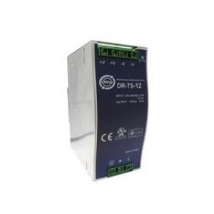 DR-7512, Блок питания для DIN-рейки DIN Rail Power Supply, 75W/3.2A @12VDC output with universal 85~264 VAC input