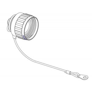 BER14PLY, Стандартный цилиндрический соединитель Pressure Sealing Cap RCPT SZ 14 w/o cord