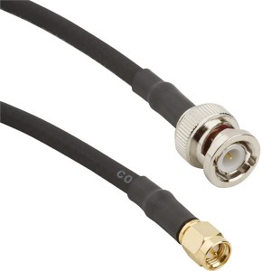 245101-04-18.00, Соединения РЧ-кабелей BNC Strg PLG to SMA Strg PLG 18 inches