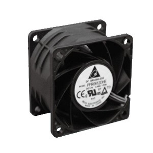 PFR0612XHE-SP00, Вентиляторы постоянного тока DC Axial Fan, 60x38mm, 12VDC, 76.16CFM, 27.6W, 2.3A, 67.7dBA, 16500RPM, Ball Bearing, PWM