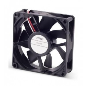 08025SS-12N-AT-D0, Вентиляторы постоянного тока DC Fan, 80x25mm, 12VDC, 41.3CFM, Rib Mount, Sleeve Bearing, Tachometer, 3 Lead Wires