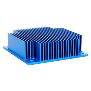 ATS-FPS058037011-32-C2-R0, Радиаторы pushPIN Heatsink, Blue-Anodized, 57.9x36.8x11.4mm