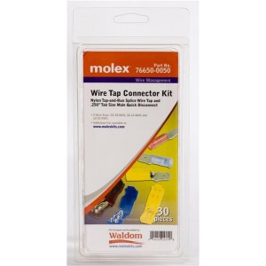 76650-0050, Клеммы SOLDERLESS TERM KIT WIRETAP/QK DISC 30PC