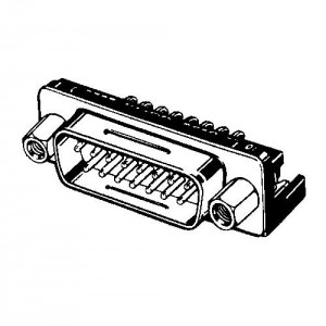 XM3C-0922-112, Стандартные соединители D-Sub  D-Sub Connector