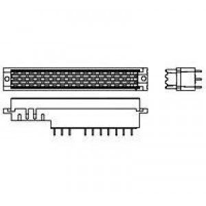 216520-4, Разъемы DIN 41612 30P IEC-F FEM. CONN