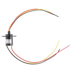 ROB-13063, Принадлежности SparkFun Slip Ring 3 Wire (10A)