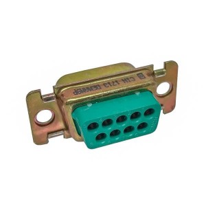 DEMAM9P, Стандартные соединители D-Sub  DSUB 9 M CRIMP G50 ZINC