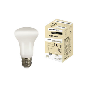 Лампа светодиодная R63 - 11 Вт-230 В -4000 К–E27 Народная нМ SQ0340-0143