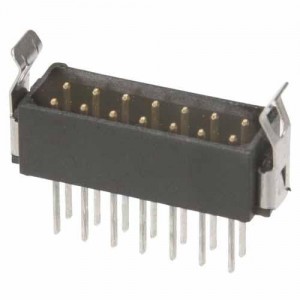 M80-7531642, Проводные клеммы и зажимы 8+8 DIL MALE VERT LOCK LTCH 4.5MM TAIL