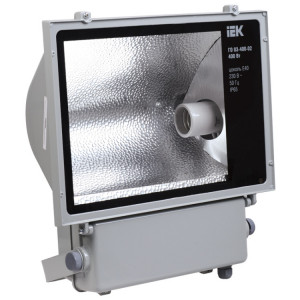 Прожектор ГО03-400-02 400Вт E40 серый асимметричный IP65 LPHO03-400-02-K03