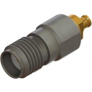 1132-6025, РЧ адаптеры - междусерийные SMPM F to SMA F Thread-In Adapter