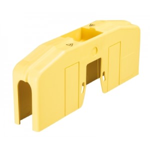 Кожух защитный Z7.409.5753.0, Защитная крышка для болтовых клемм: RFK 1 / 95... S 35, пластик, цвет: желтый